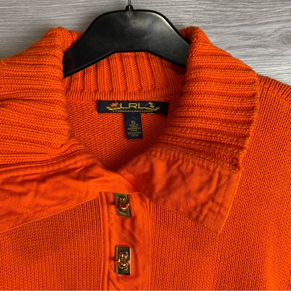 Orange RALPH LAUREN Knit Sweater - Picture 8 of 10